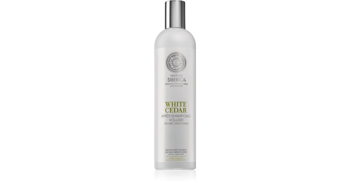 Balsamo al cedro bianco Natura Siberica 400ml
