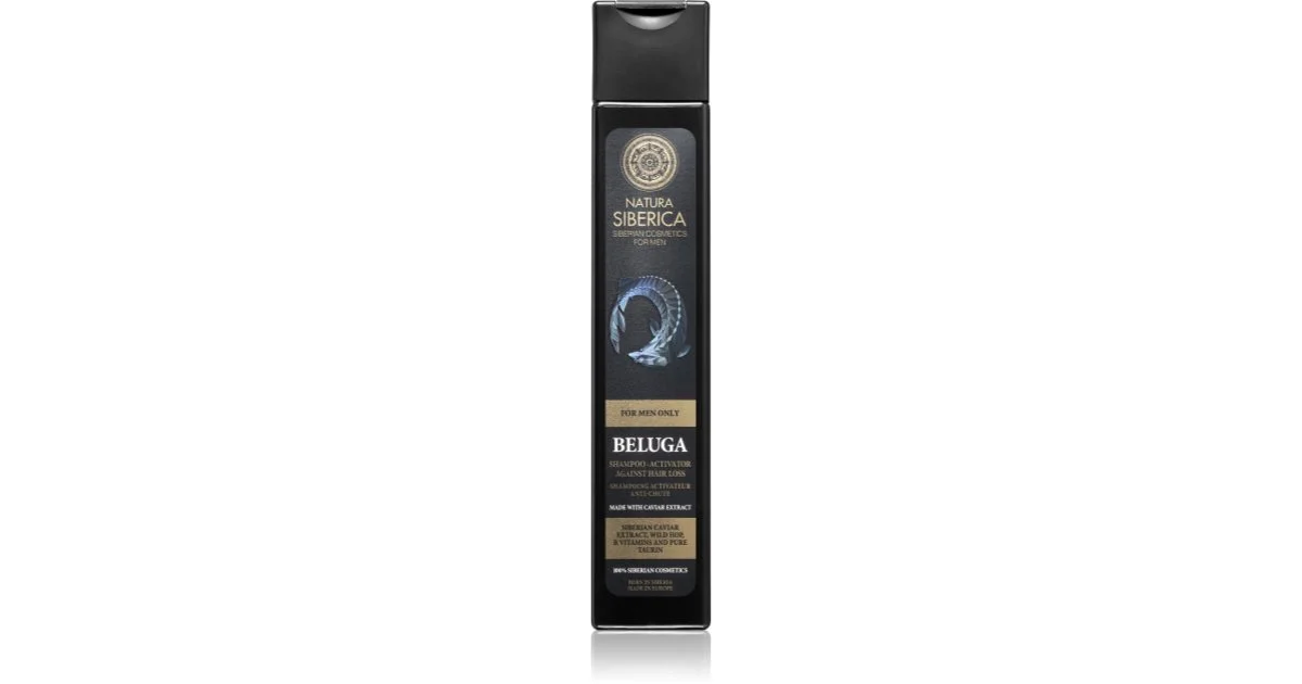Natura Siberica Beluga Shampoo Attivatore Contro La Caduta Dei Capelli 250ml