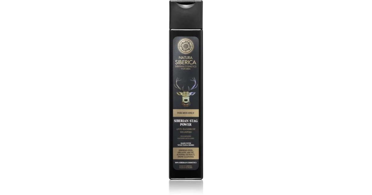 Natura Siberica Il potere del cervo siberiano - Shampoo antiforfora