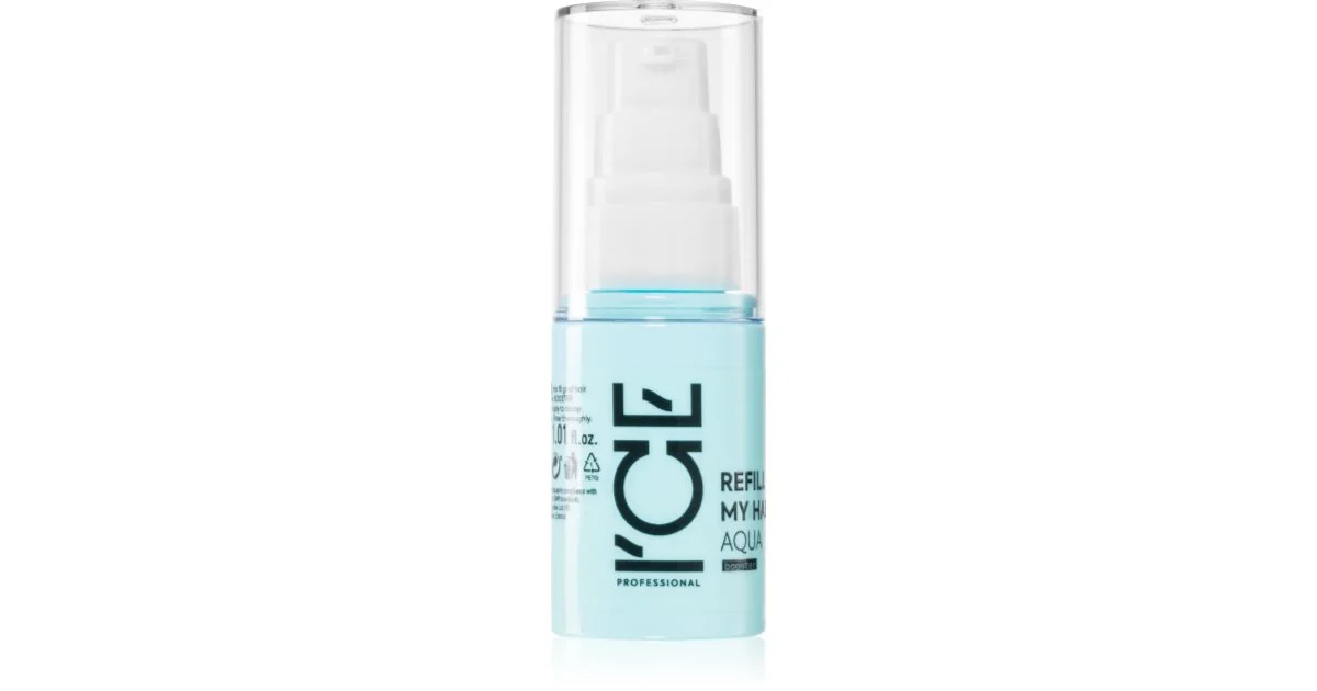 Natura Siberica ICE Professional Ricarica trattamento concentrato per idratazione intensa Aqua Booster 30 ml