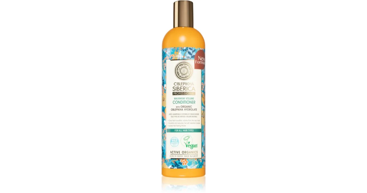 Natura Siberica Oblepikha Balsamo Volume Massimo 400ml