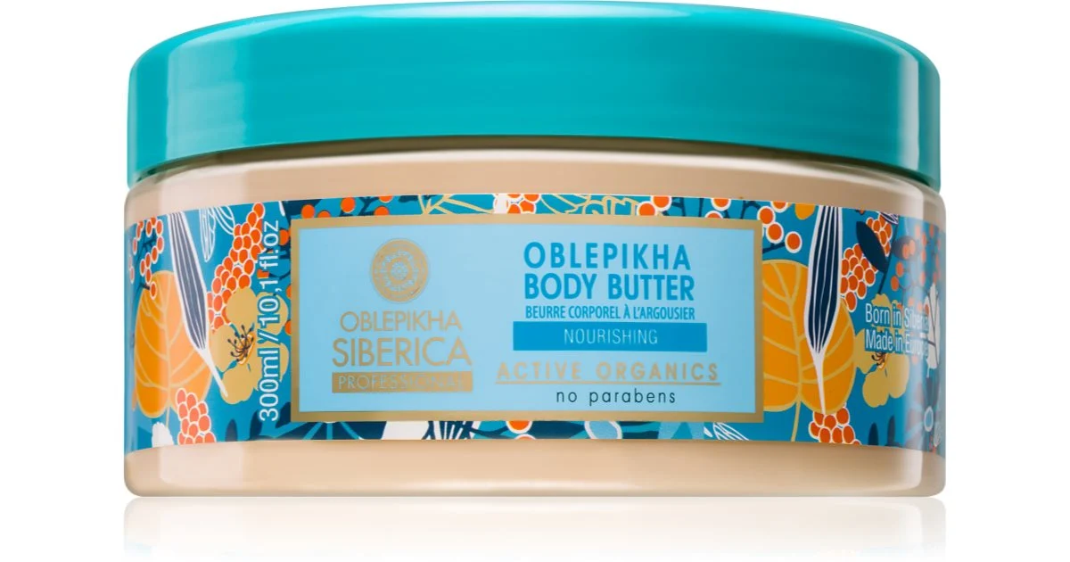 Natura Siberica Oblepikha Burro Corpo 300ml