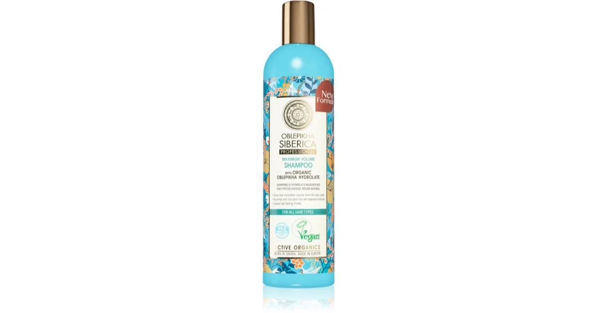 Natura Siberica Oblepikha Shampoo Volume Massimo 400ml