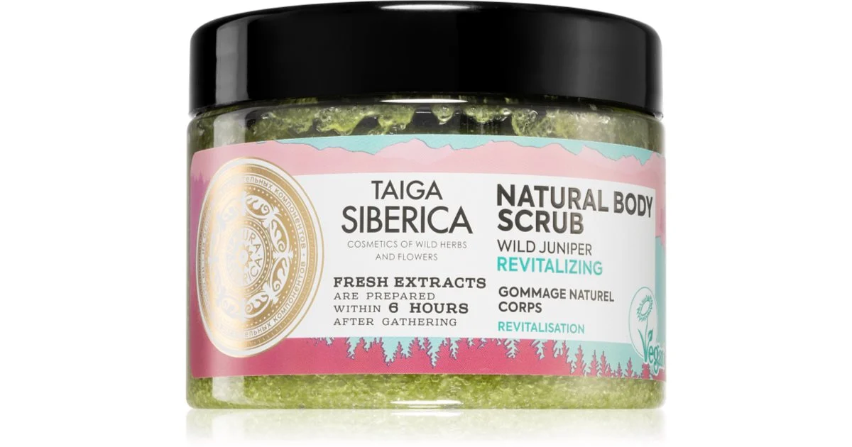 Natura Siberica Taiga Siberica Wild Juniper scrub corpo 300 ml