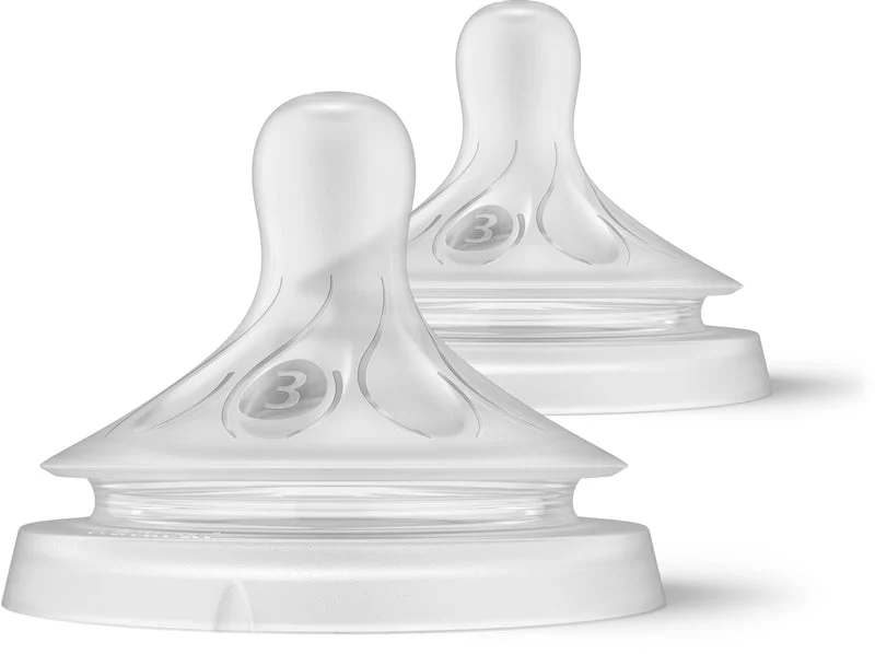 Philips Avent Natural Response SCY963/02 tettarella per biberon 1 m+ Slow Flow 3 2 pezzi