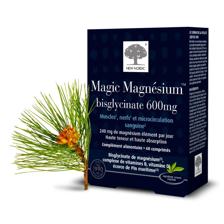 New Nordic Magnesio Bisglicinato 600mg 60 compresse