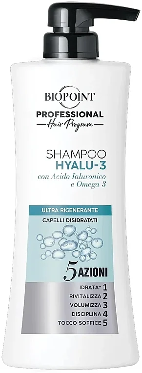 Shampoo con acido ialuronico
