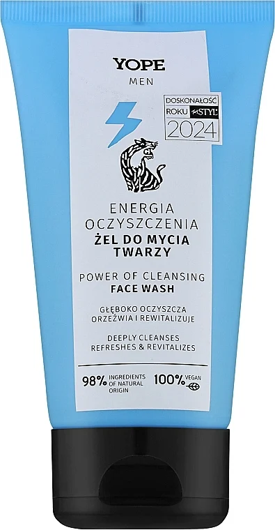 Gel detergente viso, per uomo "Cleansing Energy"