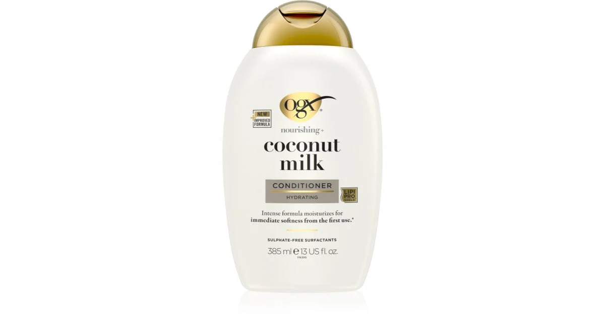 Condizionante per capelli al latte di cocco Ogx 385ml