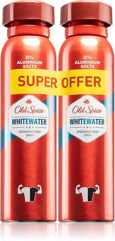 Old Spice Old Spice Deodorante Spray Duo 2X150Ml Acqua Bianca