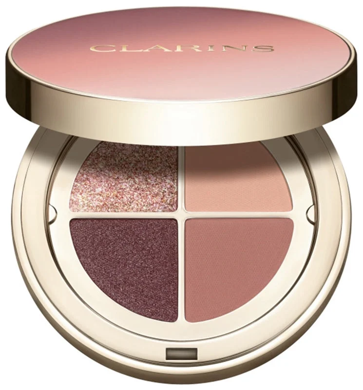 Clarins Ombre 4 Colori palette di ombretti per un effetto lunga durata colore 01 - Fairy Tale Nude Gradation 4,2 g
