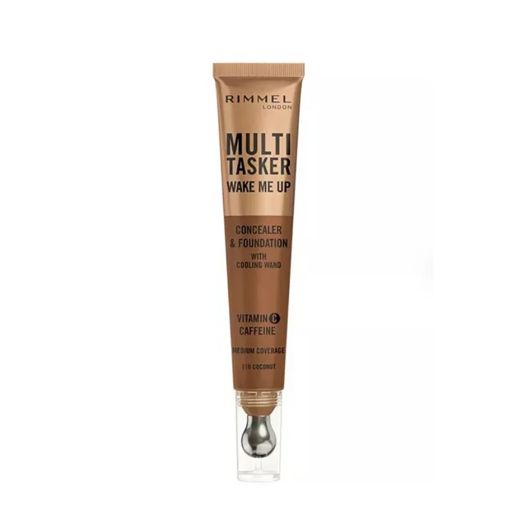 Rimmel London Multitasker Wake Me Up Correttore e base per il trucco al cocco 20 ml