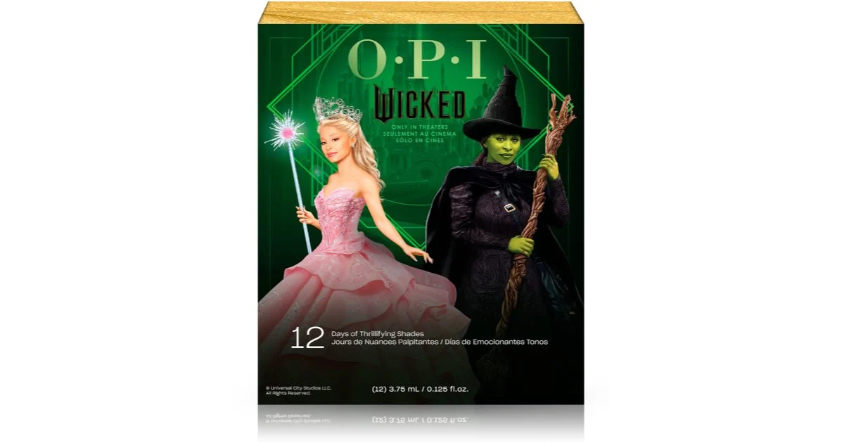 OPI Wicked calendario dell'Avvento per le unghie mini 12× 3,75 ml