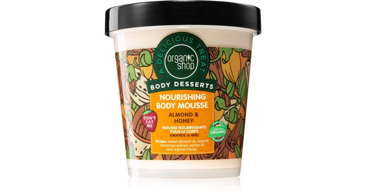 Organic Shop Miele di mandorle Mousse Corpo nutriente