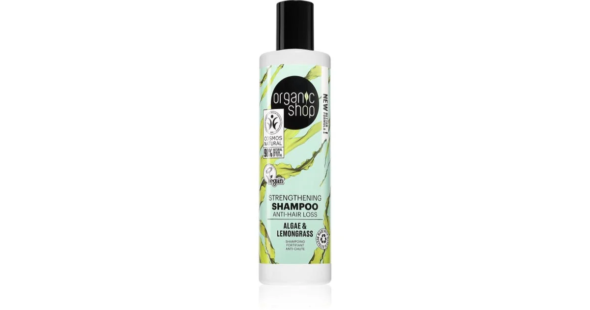 Organic Shop Shampoo Rinforzante Anticaduta Alle Alghe 200 ml