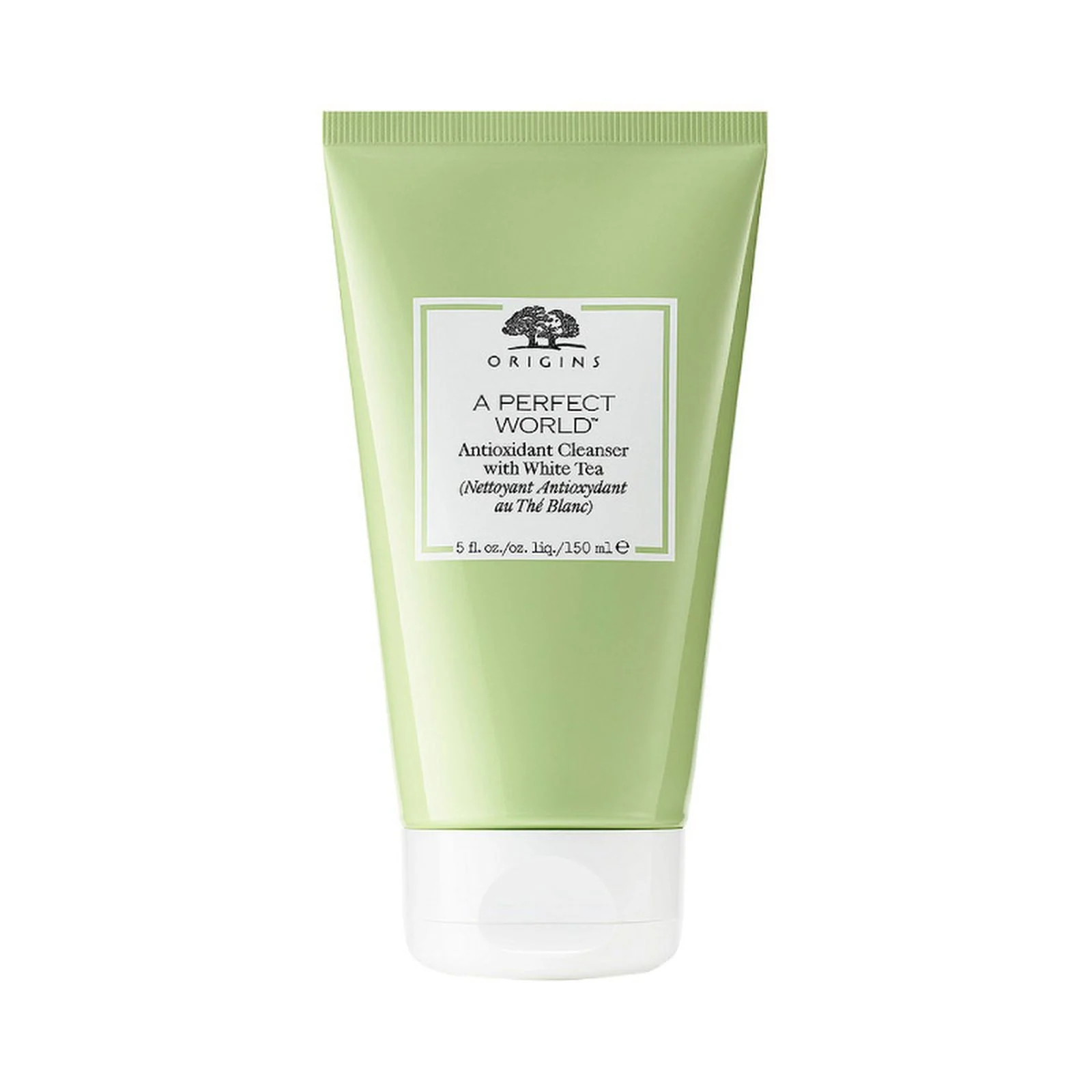 Origins A Perfect World Crema Schiumogena Detergente Estratto di Tè Bianco Pulito/Liscio e Rinfrescato 150 ml