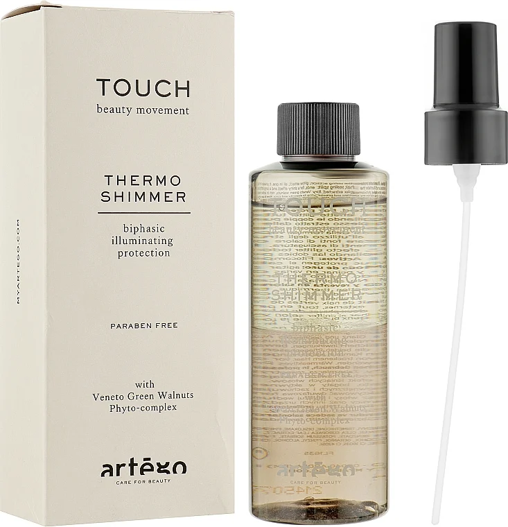 Spray capelli termoprotettore bifasico