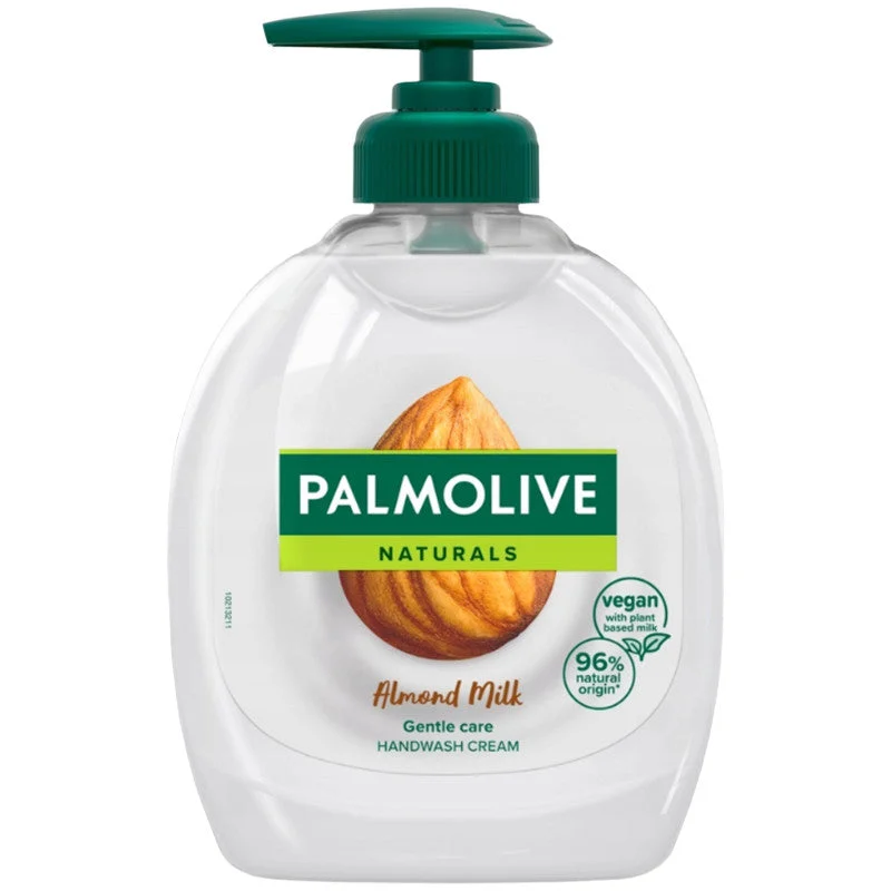 PALMOLIVE Latte & Mandorla - Sapone liquido alla mandorla, idrata e si prende cura 300 ml