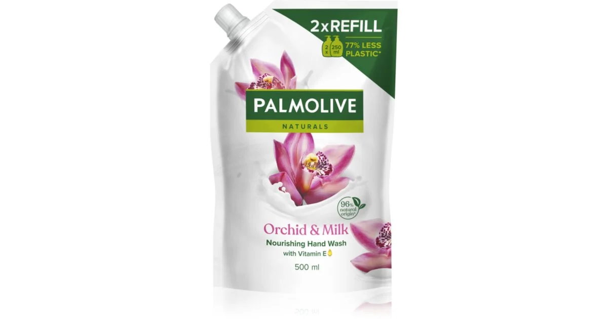 Palmolive Naturals Orchidea nera sapone liquido per le mani ricarica 500 ml