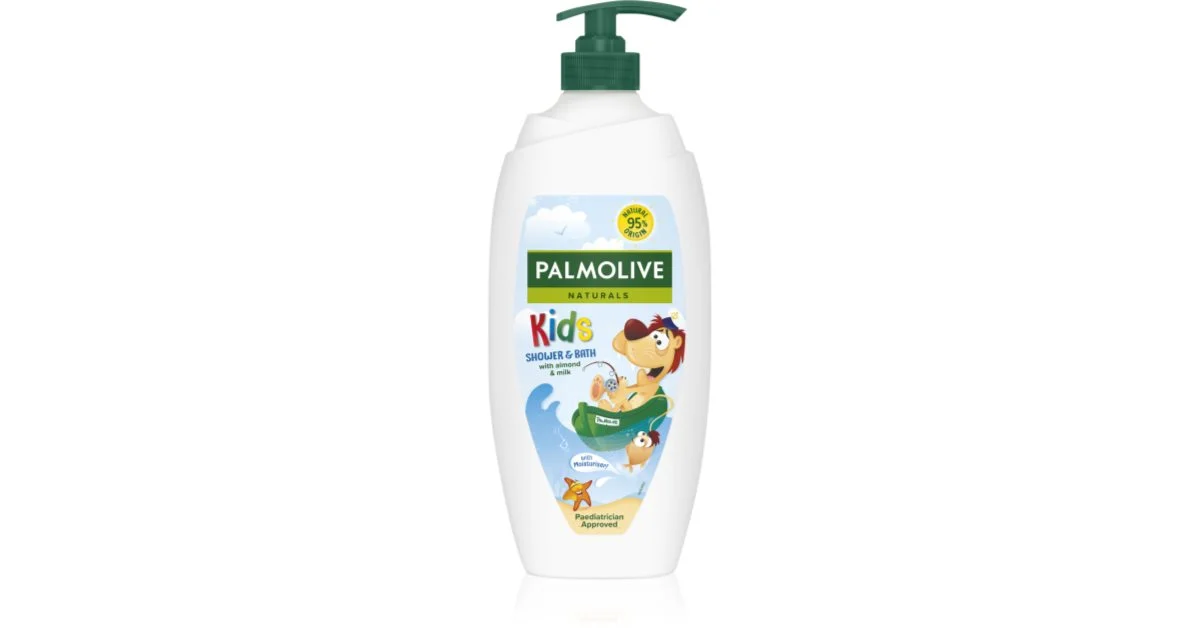Palmolive Naturals docciaschiuma in crema per la pelle del bambino con erogatore 750 ml