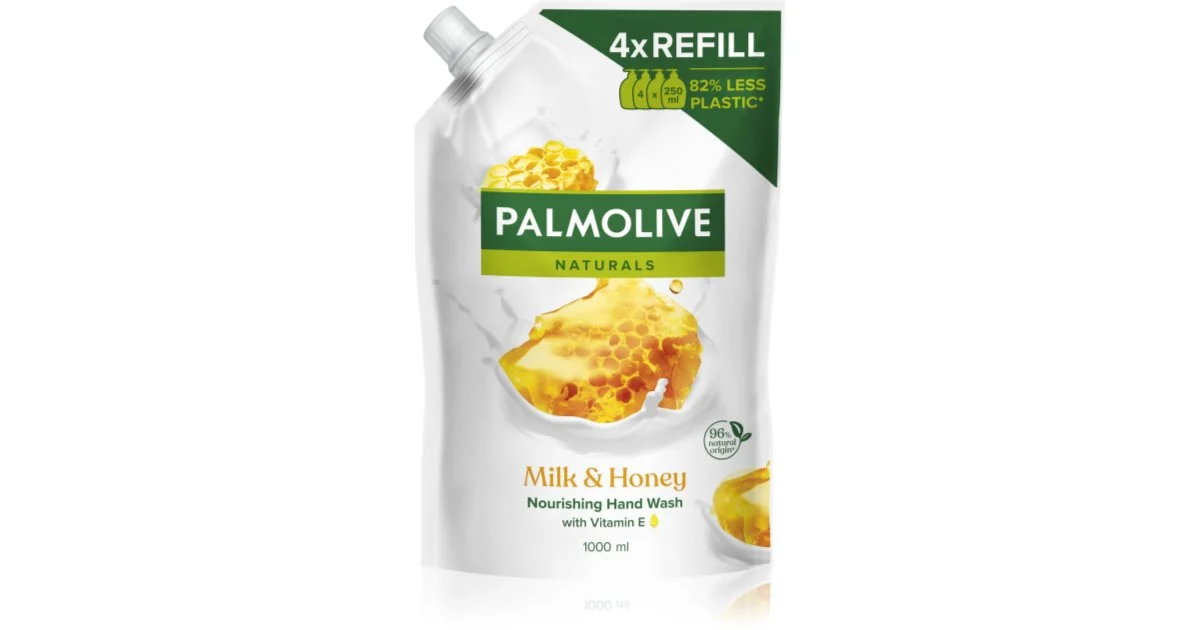 Palmolive Naturals latte e miele sapone detergente liquido mani 1000 ml
