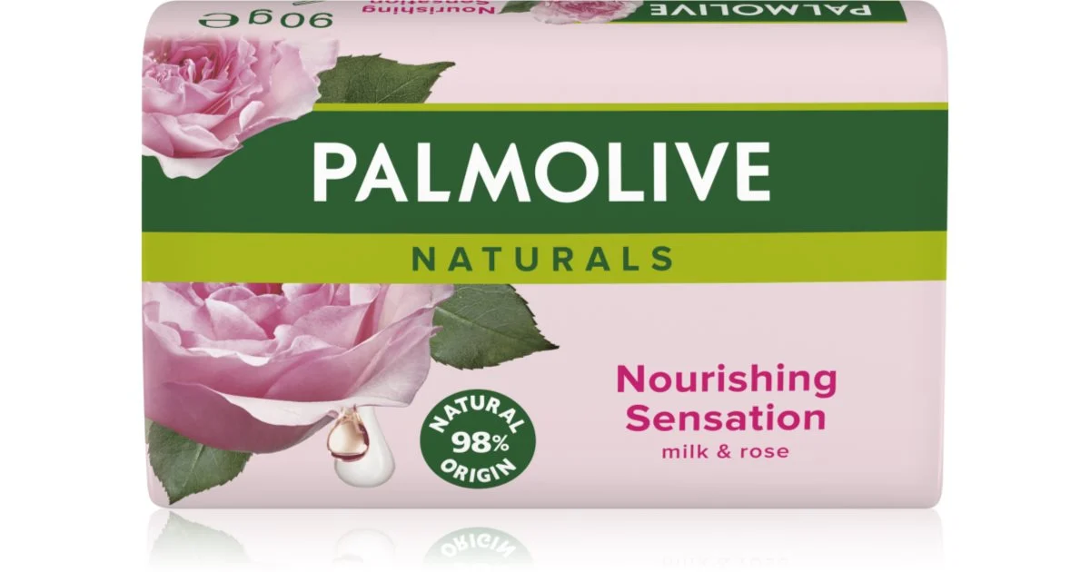 Palmolive Naturals sapone solido con aroma di rose 90 g