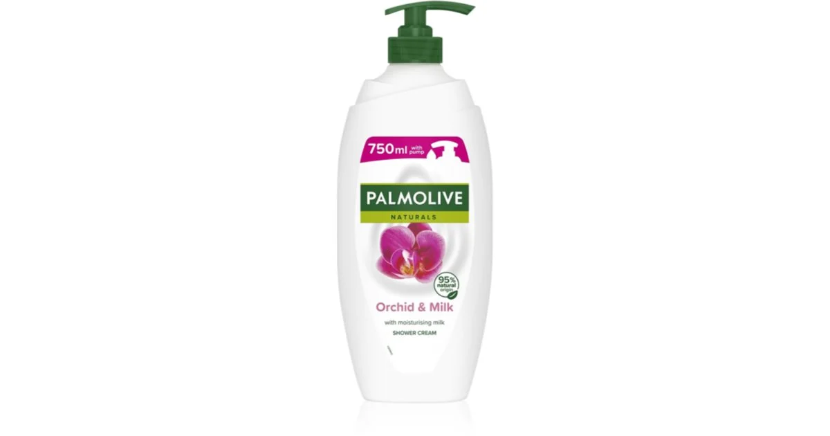 Palmolive Naturals docciaschiuma in crema con estratto di orchidea con erogatore 750 ml