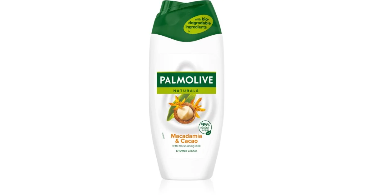 Palmolive Naturals Crema Doccia Macadamia & Cacao - Crema Doccia Levigante - 250 ml