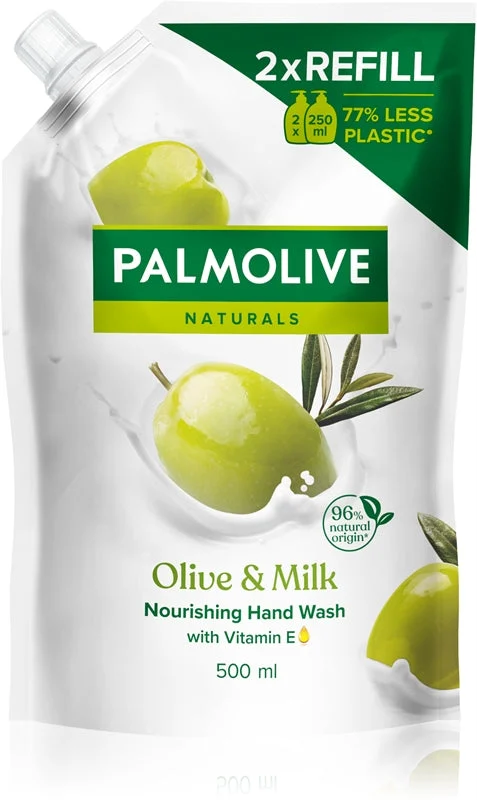 Palmolive Latte & Olive - Sapone liquido alla crema di oliva da ricaricare 500 ml
