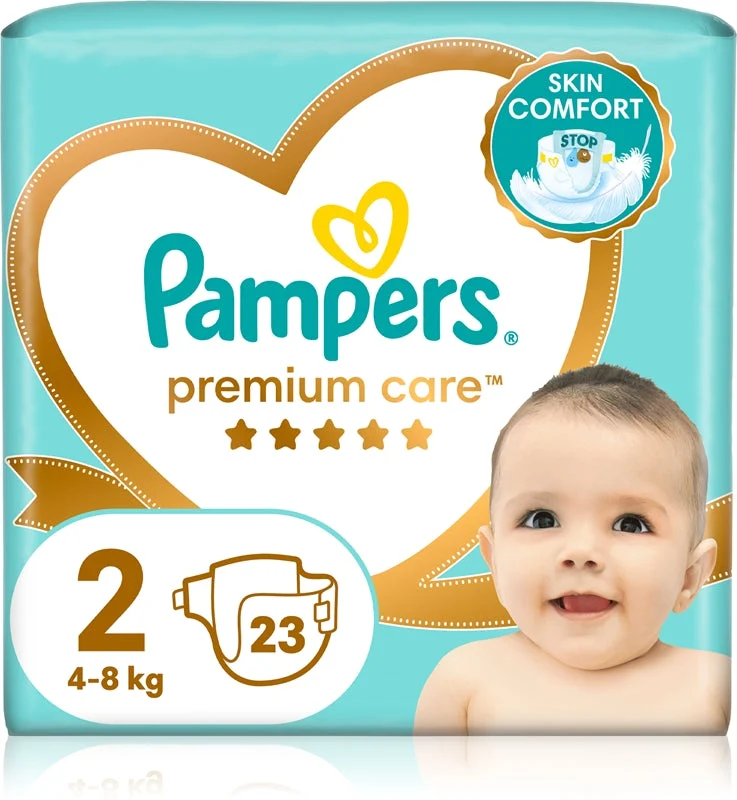 Pampers Premium Care taglia 2 pannolino monouso 4-8 kg 23 pezzi