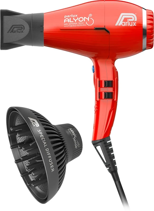 Asciugacapelli Parlux Alyon Rojo Lotto 4 pezzi