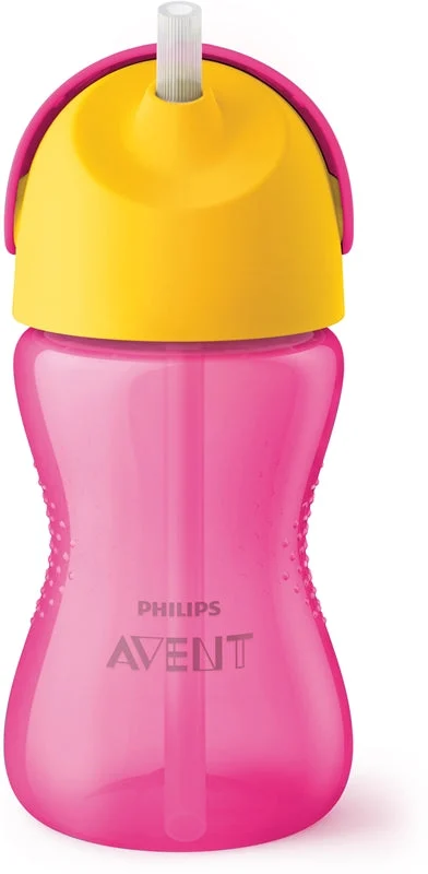 Philips Avent tazza con cannuccia pieghevole 12mesi+ bambina 300 ml