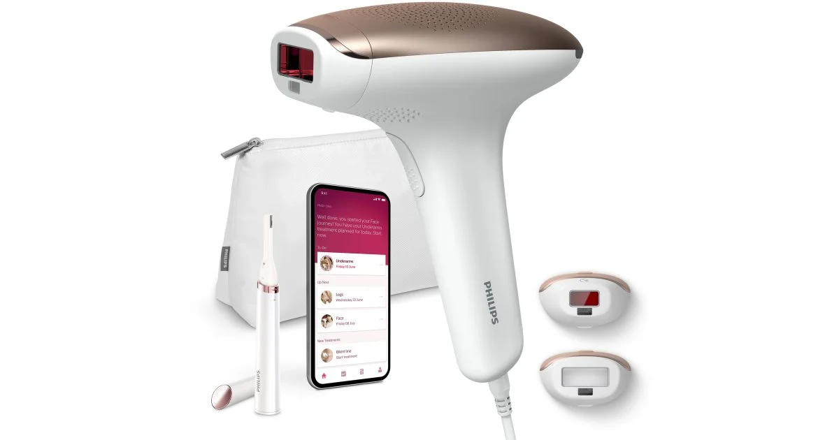 Philips Lumea IPL 7000 BRI921/00 epilatore IPL per corpo, viso, zona bikini e ascelle