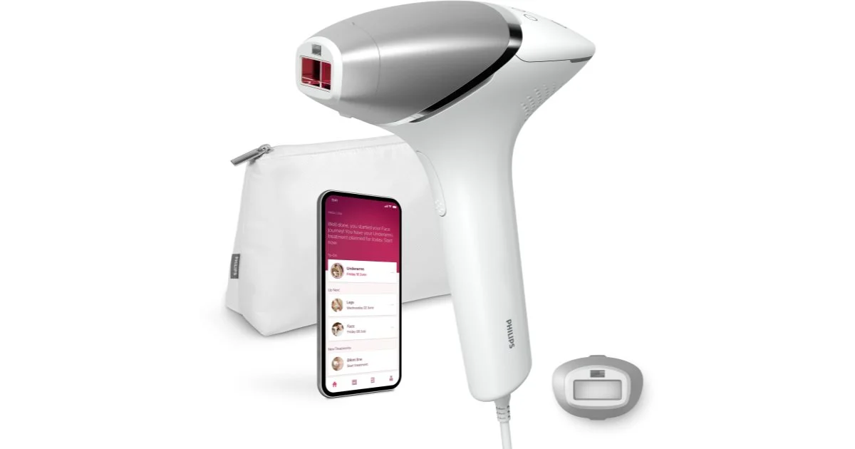 Philips Lumea IPL 8000 BRI940/00 dispositivo intelligente per la depilazione IPL