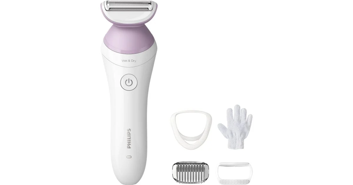 Philips Series 6000 Wet & Dry BRL136/00 rasoio per depilazione femminile