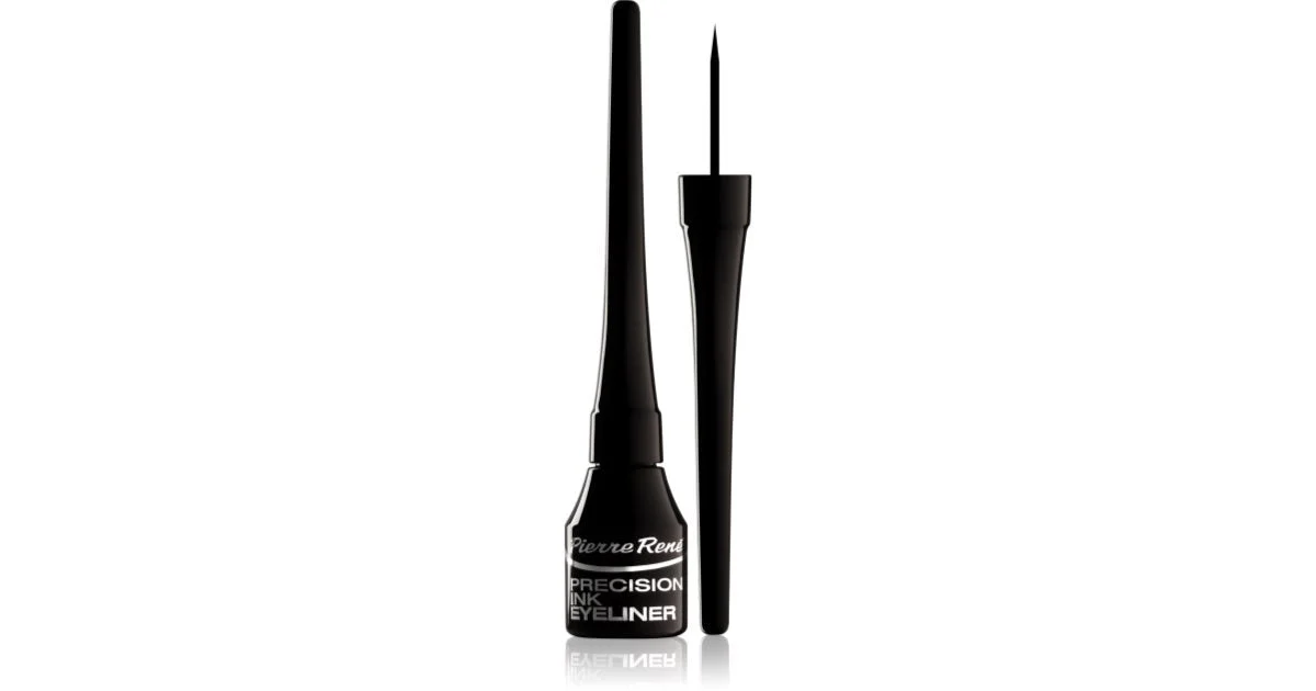 Pierre René Eyeliner con inchiostro colore 01 nero 3 ml