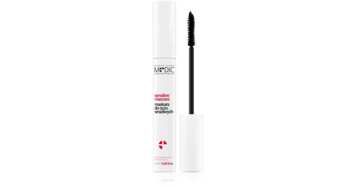 Pierre René Medic Laboratorium mascara alla keratina per occhi sensibili colore nero 12 ml