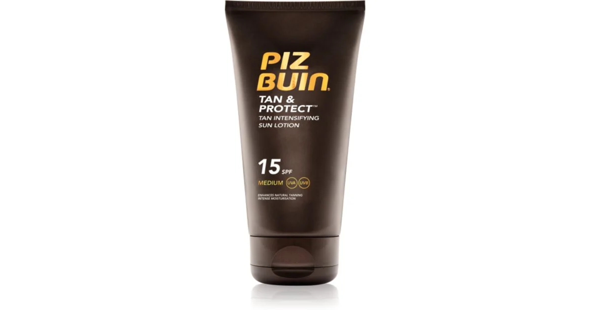 Piz Buin Tan & Protect latte protettivo per accelerare l'abbronzatura SPF 15 150 ml