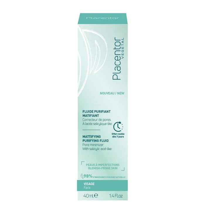Placentor Vegetale Fluido Purificante Opacizzante 40 ml