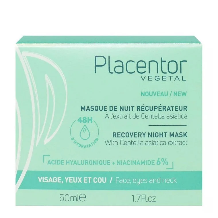 Placentor Vegetale Maschera Notte Recuperatrice 50ml