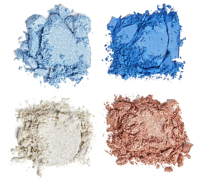 Revolution Relove Pocket Palette di ombretti colore Blueberry Buzz 4× 0,72 g