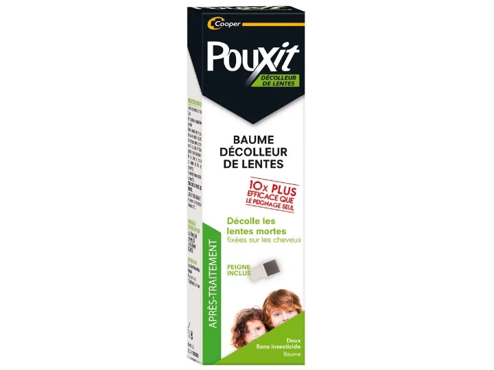 Pouxit Balsamo Decollatore di Lenti 100g + Pettine Incluso