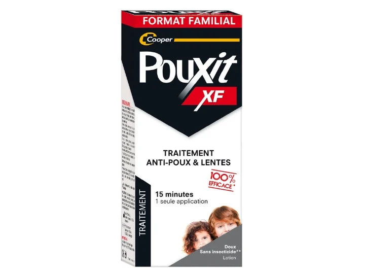 Pouxit XF Trattamento Anti-Pidocchi & Lenti Lozione 200ml Formato Famiglia