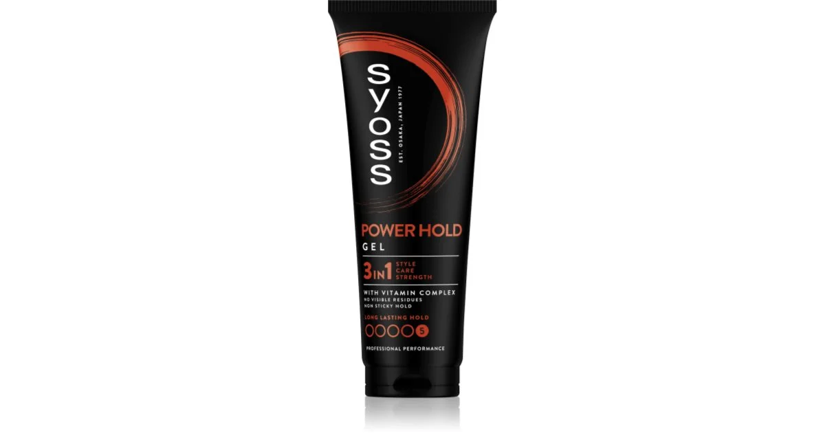 Syoss Power Hold gel modellante con fissaggio extra forte 250 ml