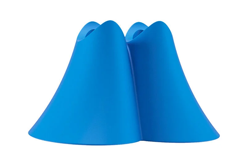 Supporto per spazzolino blu