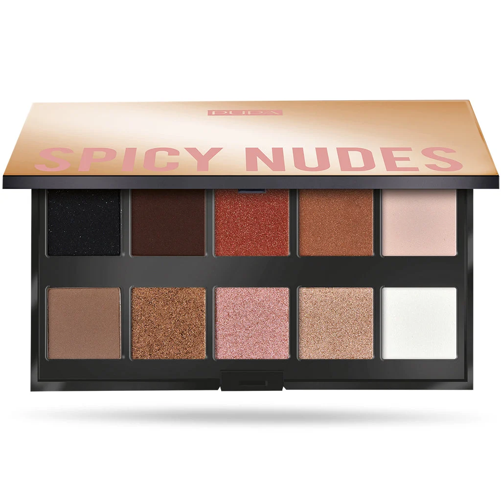 Pupa Make Up Stories Palette ombretti 001 Spicy Nudes 10 Sfumature 18 g