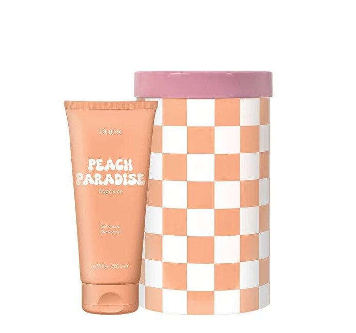 Pupa milano Gel doccia Peach Paradise Happy Box 200 ml