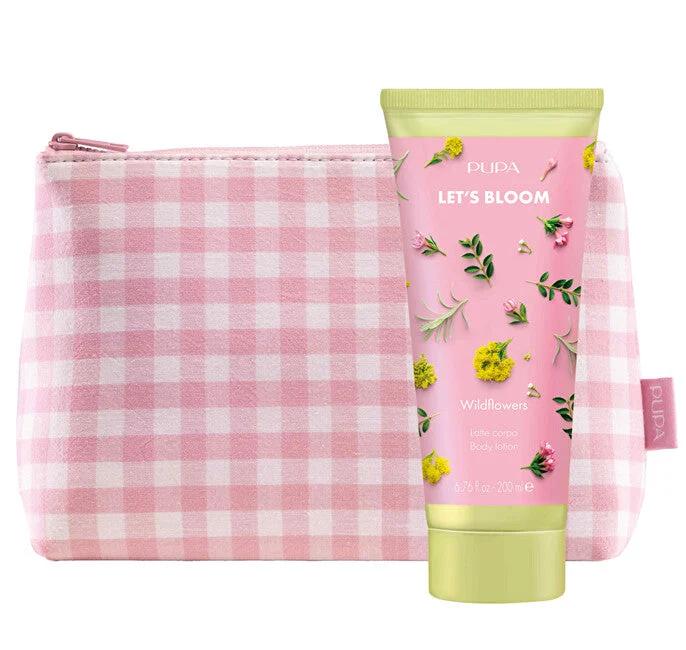 Pupa milano Lozione per il corpo con sacchetto Wild Flowers Let's Bloom 200 ml