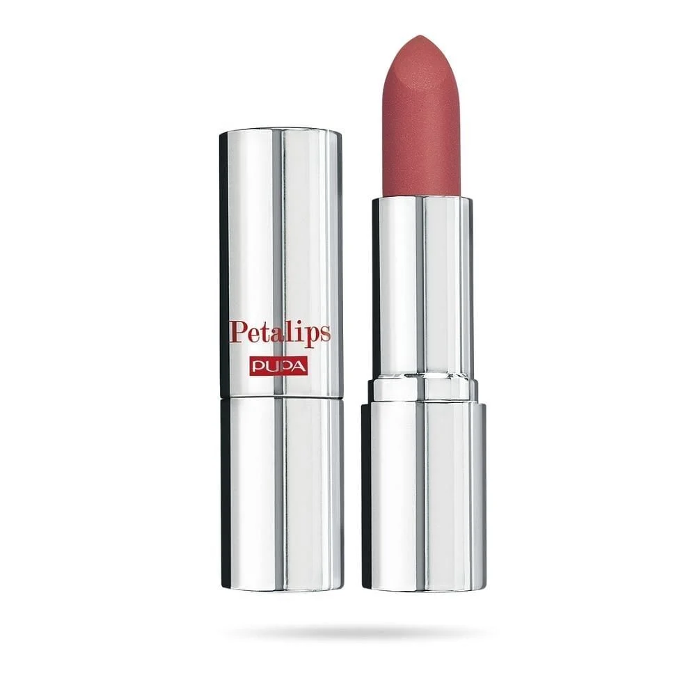Matte rossetto in crema senza parabeni Pupa Petalips 006 fiori di pesco 3,5 g