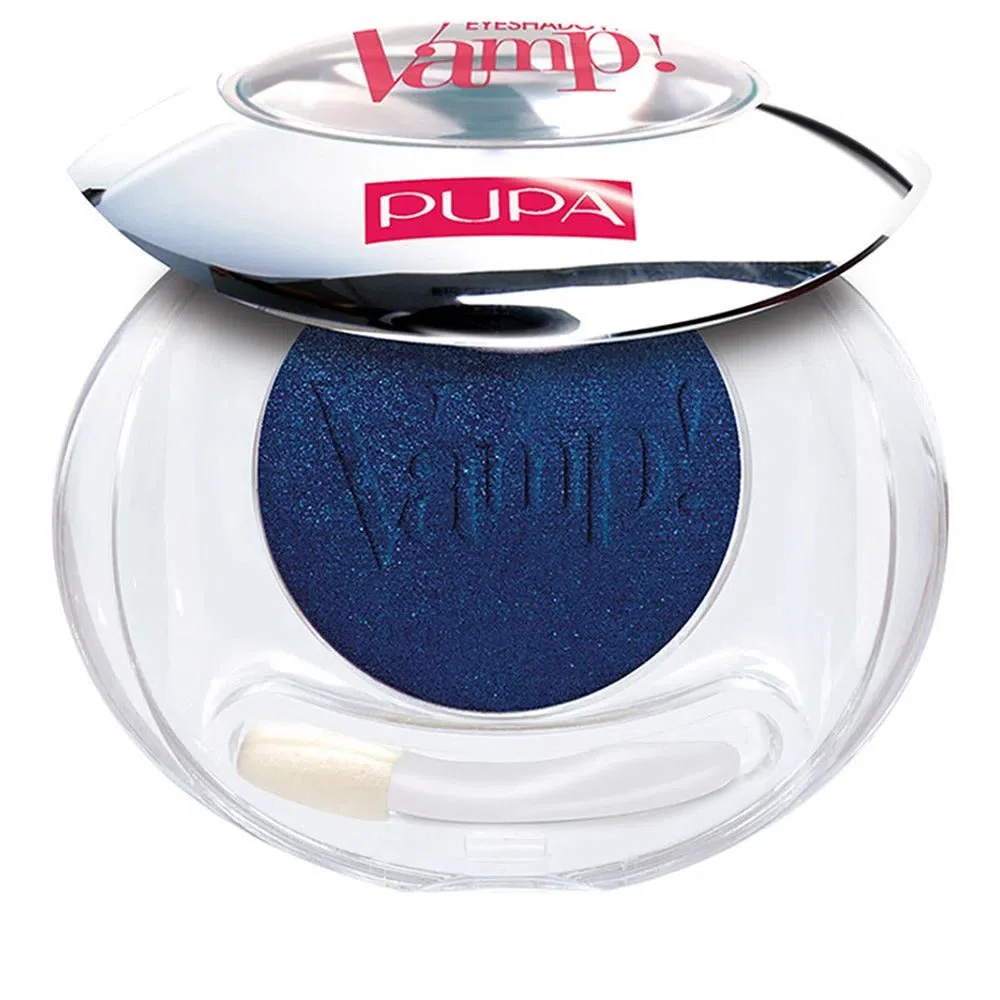 Pupa, Vamp!, Ombretto compatto, 302, Carbon Blue, 2,5 g